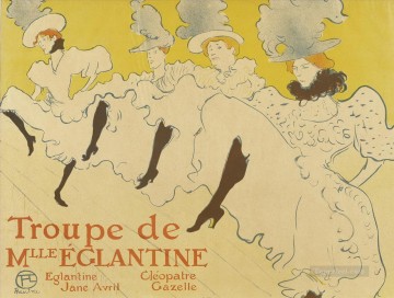 エレガントな一座の添付文書 1896 トゥールーズ ロートレック アンリ ド Decor Art